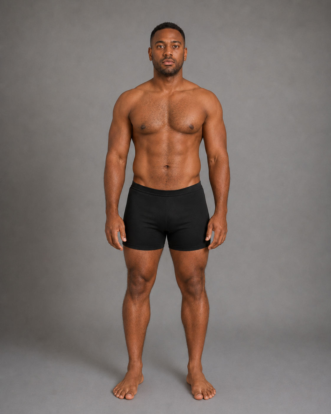 After — reduced body fat, improved V-taper and definition